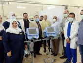 دعم مستشفى الصدر الزقازيق بجهازى تنفس صناعى جديدين.. صور