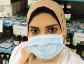 جيشنا الأبيض" إيمان رجب" طبيبة صيدلانية بوحدة أبو صير على خط مواجهة كورونا