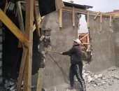 صور.. الإسكندرية تواصل حربها على مافيا البناء المخالف