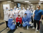 فيديو.. ممرض متعافى من كورونا بمستشفى قها: مخفتش من المرض وهرجع لشغلى لخدمة المرضى