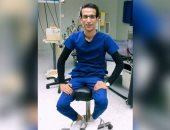 الجيش الأبيض.. الدكتور "محمود" على خط مواجهة كورونا بمستشفى المنيا الجامعى