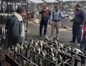 ضبط 13 طن رنجة مجهولة المصدر بمصنع غير مرخص قبل شم النسيم بكفر الشيخ