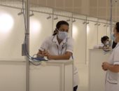 دبي تحول مركز التجارة العالمي إلى مستشفى ميداني.. فيديو
