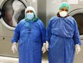 الجيش الأبيض.. سوسن وناهد بمستشفى العزل فى العجمى على خط المواجهة مع كورونا  