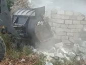 "حى المنتزة" بالاسكندرية :تنفيذ 3 قرارات إزالة للتعديات على أراضى الدولة 
