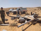 الجيش الليبى يسقط طائرتين تركيتين مسيرتين قرب مدينة بنى وليد غرب البلاد