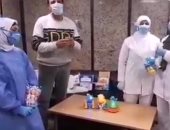 فيديو.. تمريض الحجر الصحي بقها يوفر فوانيس رمضان للأطفال المصابين