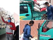 صور.. استلام الذهب الأصفر من المزارعين.. إعداد جداول منظمة لمنع التزاحم كإجراء احترازى للوقاية من كورونا.. تعقيم السيارات المحملة بالمحصول قبل دخولها أماكن التخزين.. و"القابضة للصوامع" توزع كمامات على الموردين