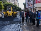  الإنتهاء من تطوير  مزلقان المعسكر الروماني بالإسكندرية وفتح الطريق 