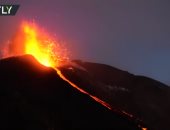 كورونا وبراكين!.. بركان سترومبولي يبدأ ثورانه من جديد فى إيطاليا