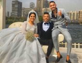 إسلام جابر لاعب الزمالك يحتفل بزفافه فى توقف كورونا
