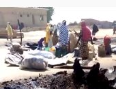  مقتل 14 شخصا وإصابة 15 فى حريق بمخيم يضم 70 ألف لاجىء فى نيجيريا