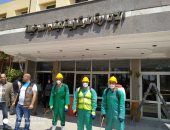 تعقيم السفن والأرصفة ميناء الاسكندرية وتطهير وفض الأسواق ببورسعيد والشرقية