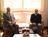 محافظ بورسعيد يستقبل رئيس شركة الاتحاد العربي للنقل البري