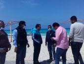 صور.. إغلاق الشواطئ وإجراءات وقائية بالمنشآت السياحية في الساحل الشمالي