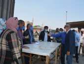 صور.. محافظ القليوبية: توريد 419 طن قمح للصوامع والشون