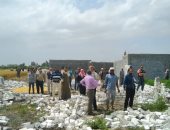 إزالة 61 حالة تعد على الأراضى الزراعية خلال 3 أيام بالغربية