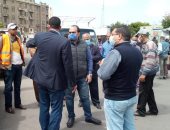 فض الأسواق العشوائية وإغلاق المحلات المخالفة لتطبيق الحظر بالإسكندرية