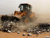 إزالة 448 حالة تعد على الأراضى الزراعية خلال فترة الحظر بأسوان.. صور