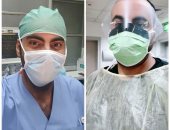 الجيش الأبيض.. شقيقة الطبيبين محمد ومحمود سويلم تشارك اليوم السابع صورتهما 