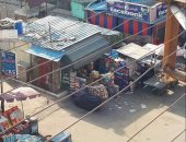 شكوى من سوق عشوائى بحى الضواحى ببورسعيد