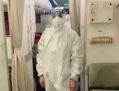 الجيش الأبيض.. "هبه" فى مواجهة كورونا عقب مشاركتها فى إجلاء المصريين من وهان