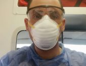 الجيش الأبيض.."عبد الماجد" أخصائى خدمات إسعافية يؤدى دوره لمواجهة كورونا