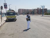 مدير أمن أسيوط يتابع تطبيق الحظر فى شم النسيم بالشوارع.. صور