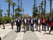 محافظ الدقهلية يتفقد مدينتى جمصة والمنصورة لتطبيق قرار غلق الشواطئ والحدائق