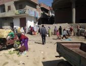 صور .. حملات مكثفة لفض الأسواق خلال أعياد شم النسيم بالبحيرة 