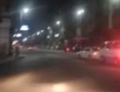 فيديو.. شاهد الحركة المرورية بشارع رمسيس عقب بداية الحظر