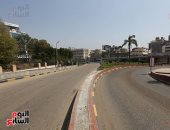 فيديو وصور..شوارع القاهرة كما لم ترها من قبل.. الطرق الرئيسية تخلو من السيارات