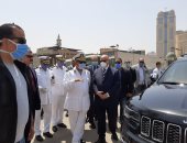 محافظ القاهرة يتفقد شوارع العاصمة لمتابعة الالتزام بقرارت شم النسيم