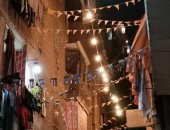 بهجة رمضان.. باسم يشارك صورة تزيين شارع أبو مناع فى شبرا الخيمة