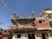 صور.. إيقاف 8 حالات بناء مخالف والتحفظ على مواد البناء بالإسكندرية