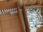 ضبط 23 ألفا و889 عبوة مستحضرات تجميل داخل مخزن بدون ترخيص بطنطا