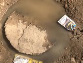 سيبها علينا.. شكوى من غرق شارع المطرى الغربى بالبساتين بمياه الصرف الصحى