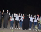 "بنات تتحدى كورونا" يقدمون فوانيس وزينة رمضان لمستشفى إسنا للعزل الصحى