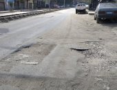 أهالى الوايلى يشكون من تكسير أسفلت شارع أحمد سعيد وإعاقة حركة السيارات