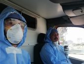 الجيش الأبيض.. "سليمان" مسعف على خط مواجهة كورنا فى مركز أشمون بالمنوفية