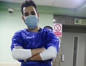 "جيشنا الأبيض".. "حازم" من تمريض الطوارئ بمستشفى المنيا فى مواجهة كورونا