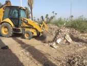 رفع 140 طن مخلفات صلبة وتراكمات فى حملة نظافة بمركز المراغة بسوهاج 