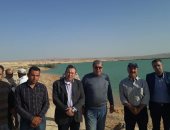 انشاء مشروعات جديدة لاستغلال مياه السيول بوسط سيناء .. صور