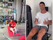 14 صورة تكشف كواليس عزلة ميسي وكريستيانو رونالدو في الحجر المنزلى