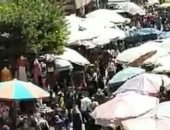 شكوى من زحام بسوق باكوس بالرمل فى محافظة الإسكندرية