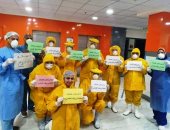 الجيش الأبيض يرسم الابتسامة على وجوه المصابين بكورونا في مصر