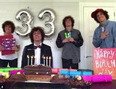 شاهد.. احتفال مجنون من ديفيد لويز بعيد ميلاده الـ33