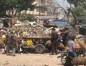 سيبها علينا..قارىء يشكو من انتشار القمامة بمنطقة المراكبية فى البحيرة