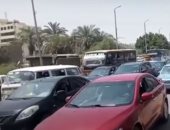 كثافة مرورية بشارع الهرم فى الاتجاهين.. فيديو