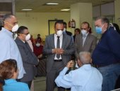 نائب محافظ المنيا يشدد على عدم التهاون بالإجراءات الاحترازية بمعهد الأورام